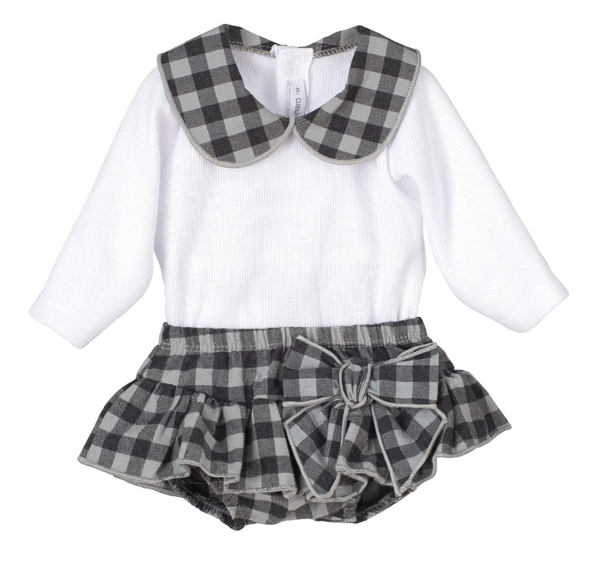 Conjunto 2 piezas: Camiseta M/L + Pololo (Gris)