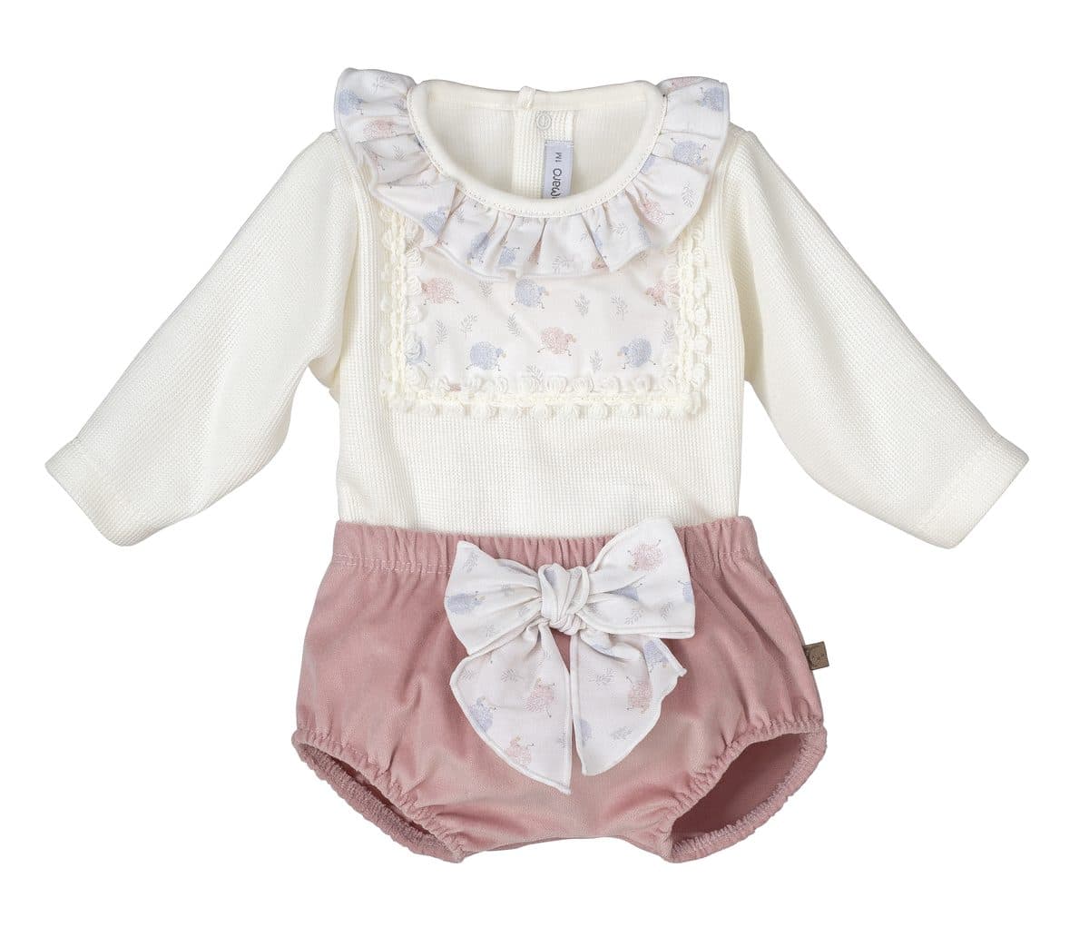 Conjunto 2 piezas: Jersey M/L + Cubre (Nude)