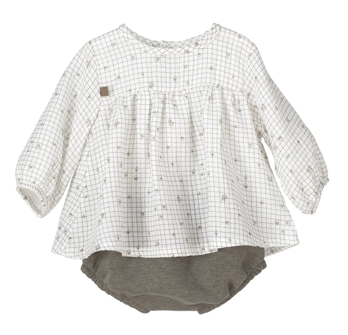 Conjunto 2 piezas: Jesusito M/L + Cubre (Verde)