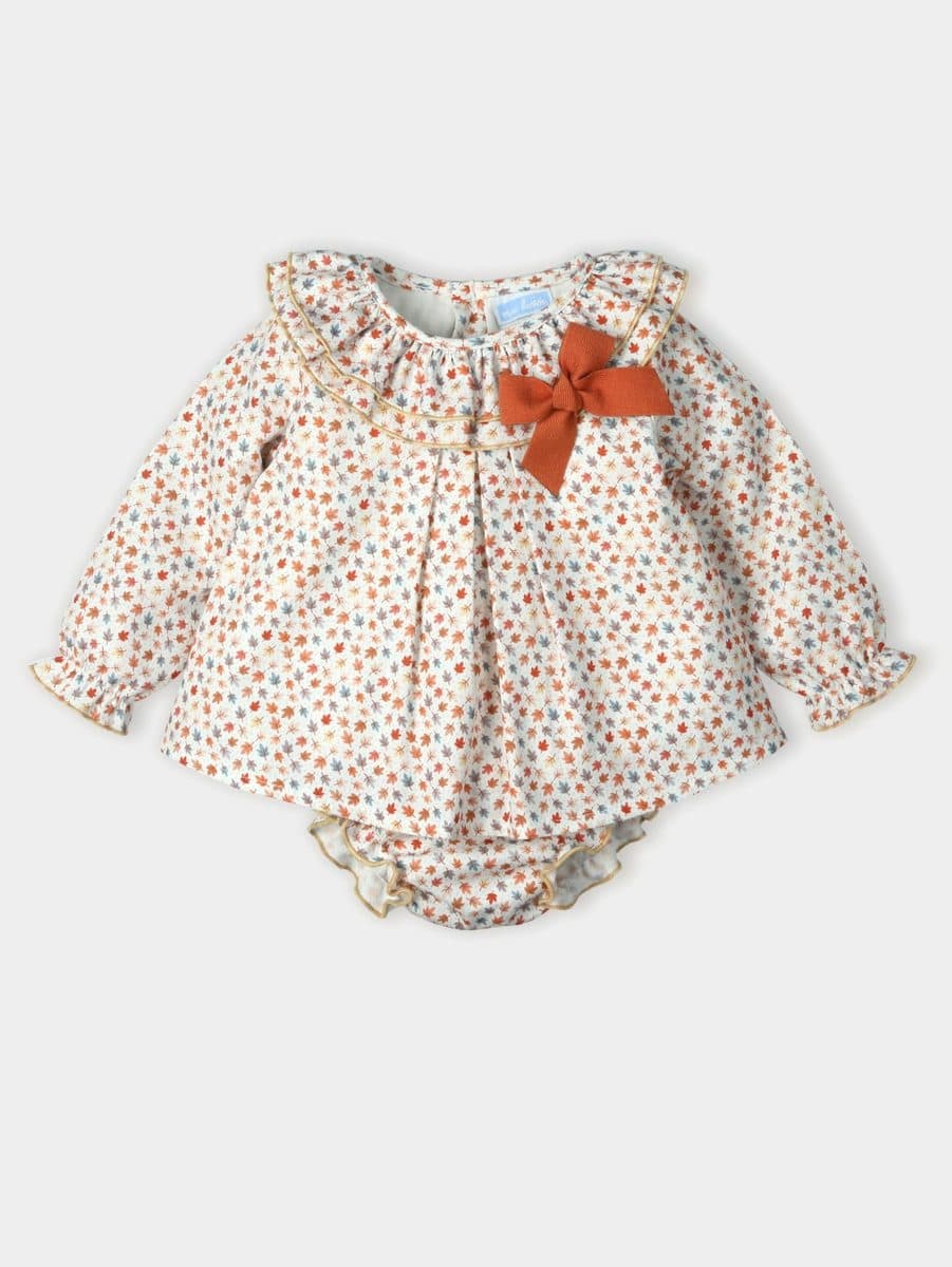 Conjunto 2 piezas: Jesusito M/L + Cubre (Almendra)