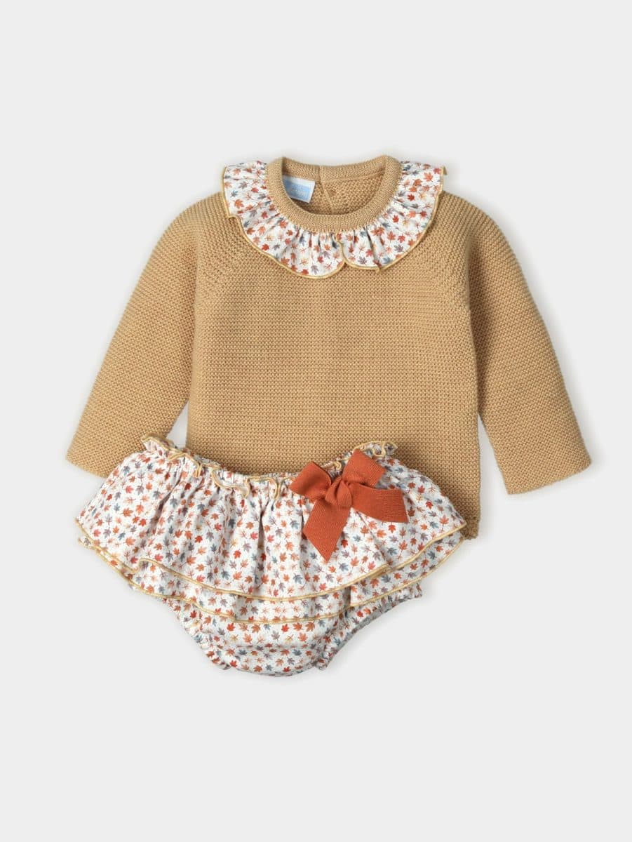 Conjunto 2 piezas: Jersey M/L + Cubre (ALmendra)