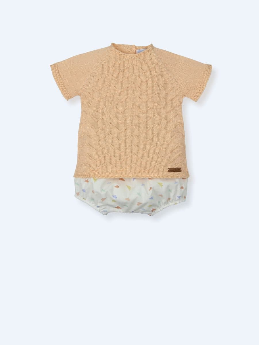 Conjunto 2 piezas: Jersey M/C + Cubre (Nispero)