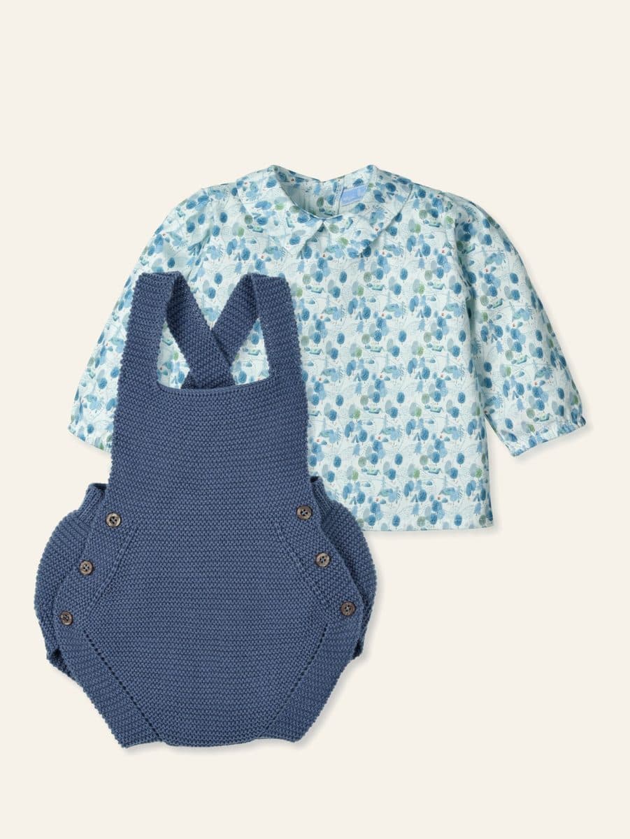 Conjunto 2 piezas: Camisa M/L + Peto (Noche)