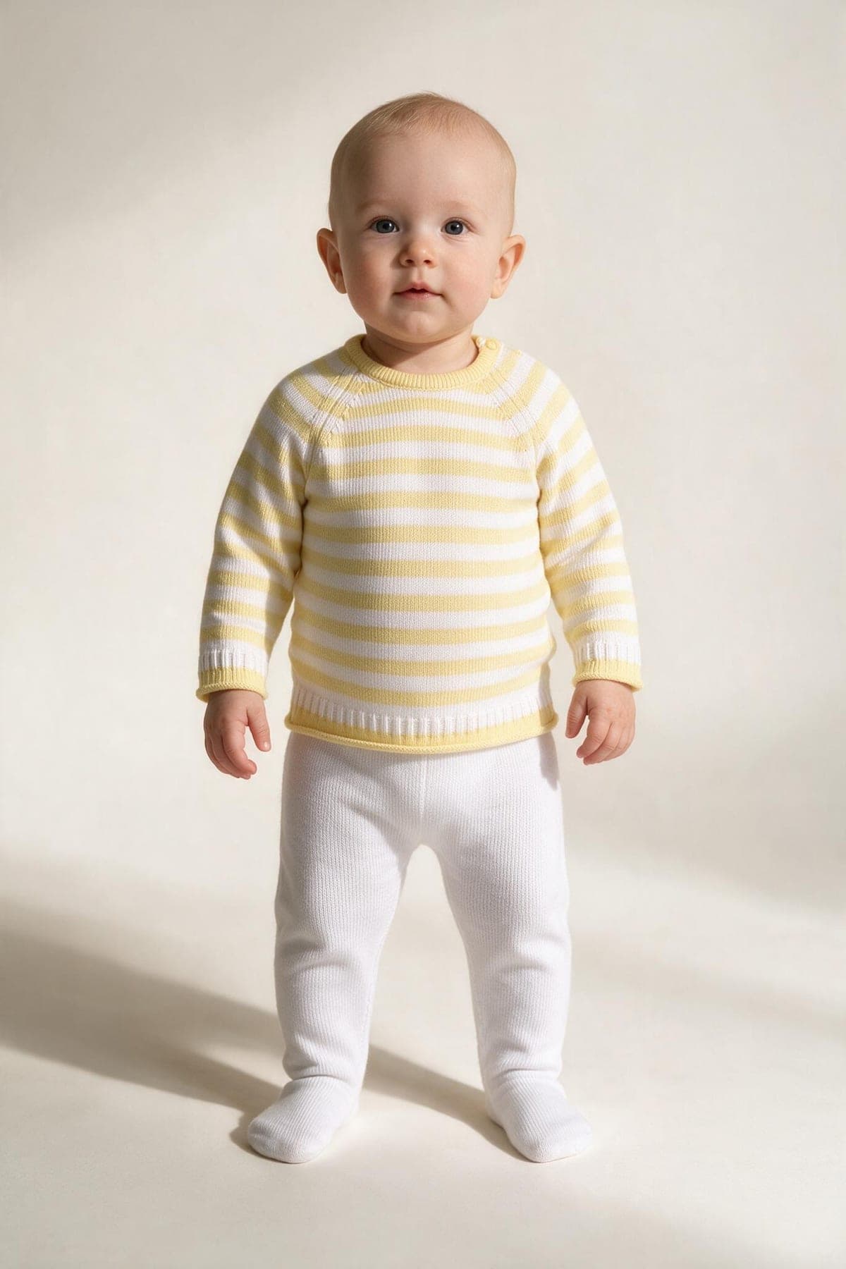 Conjunto 3 piezas: Jersey + Polaina + Capota (Limonero), puesta