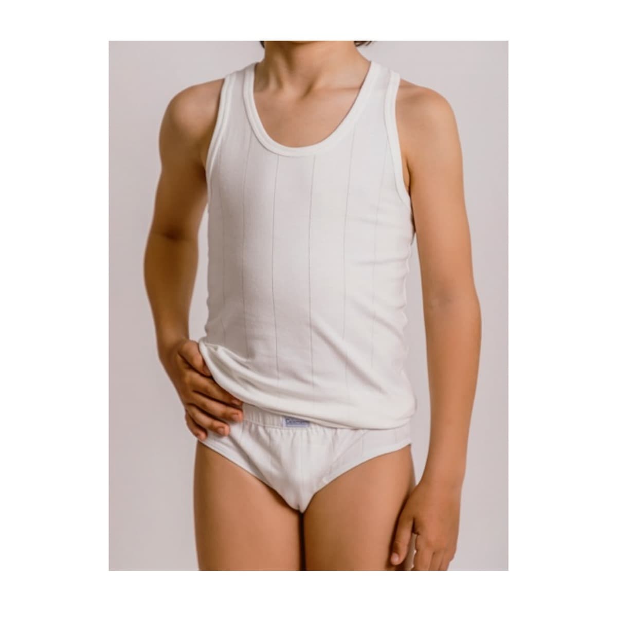 Conjunto Comunion Slip Lineas