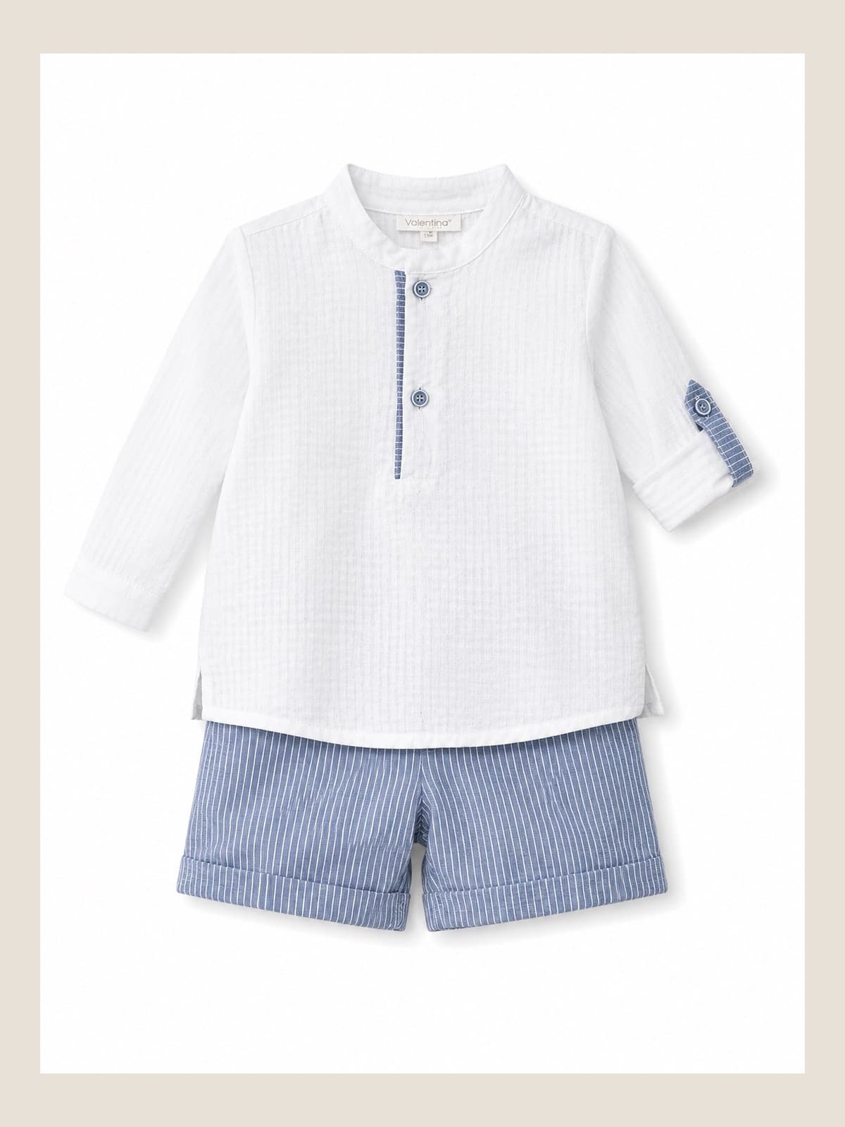 Conjunto 2 piezas: Camisa + Short (Saint Tropez)