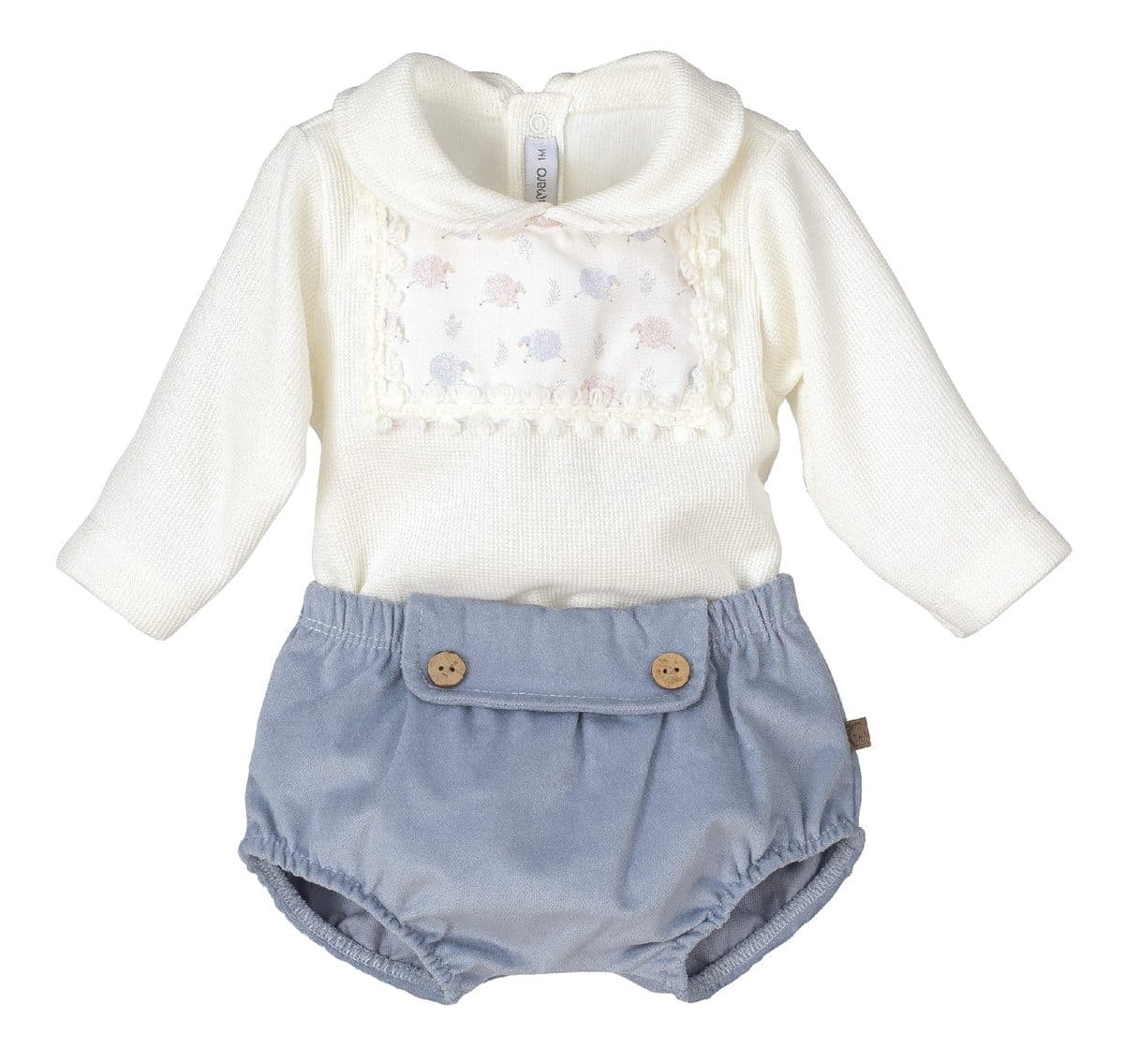 Conjunto 2 piezas: Jersey M/L + Cubre (Azul)