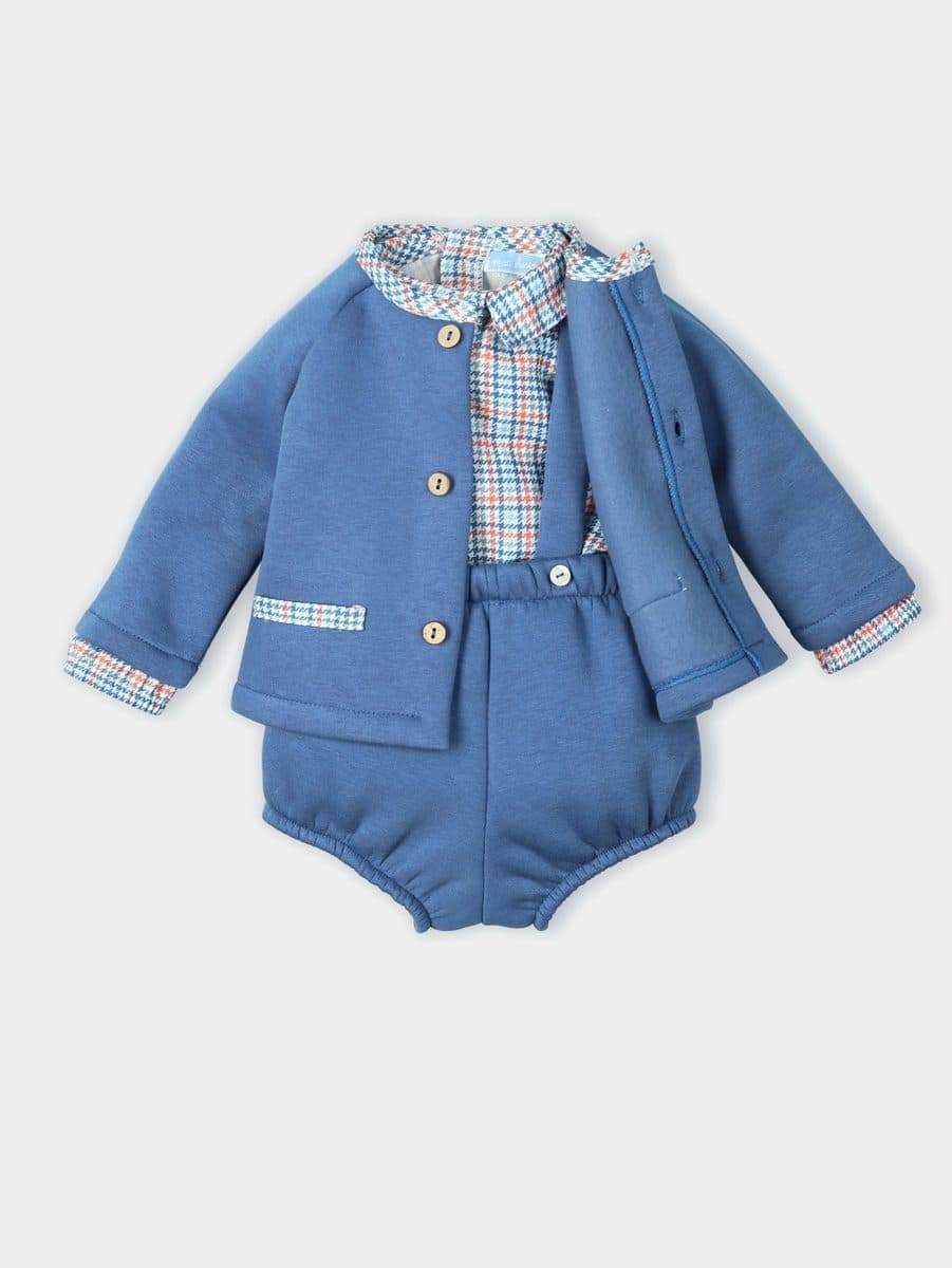 Conjunto 2 piezas: Camisa M/L + Cubre (Nuit)
