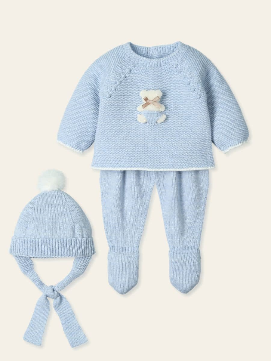 Conjunto 3 piezas: Jersey M/L + Polaina + Gorro (Nube)